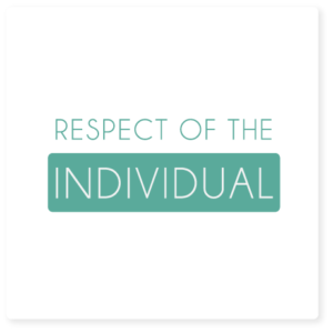 respect of the individual