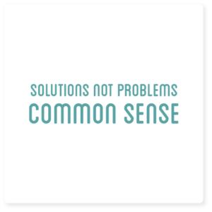 solutions not problems